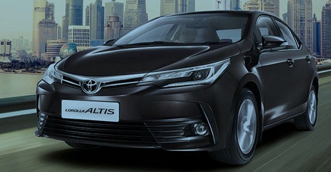 Những thay đổi mới của Toyota Corolla Altis 2017